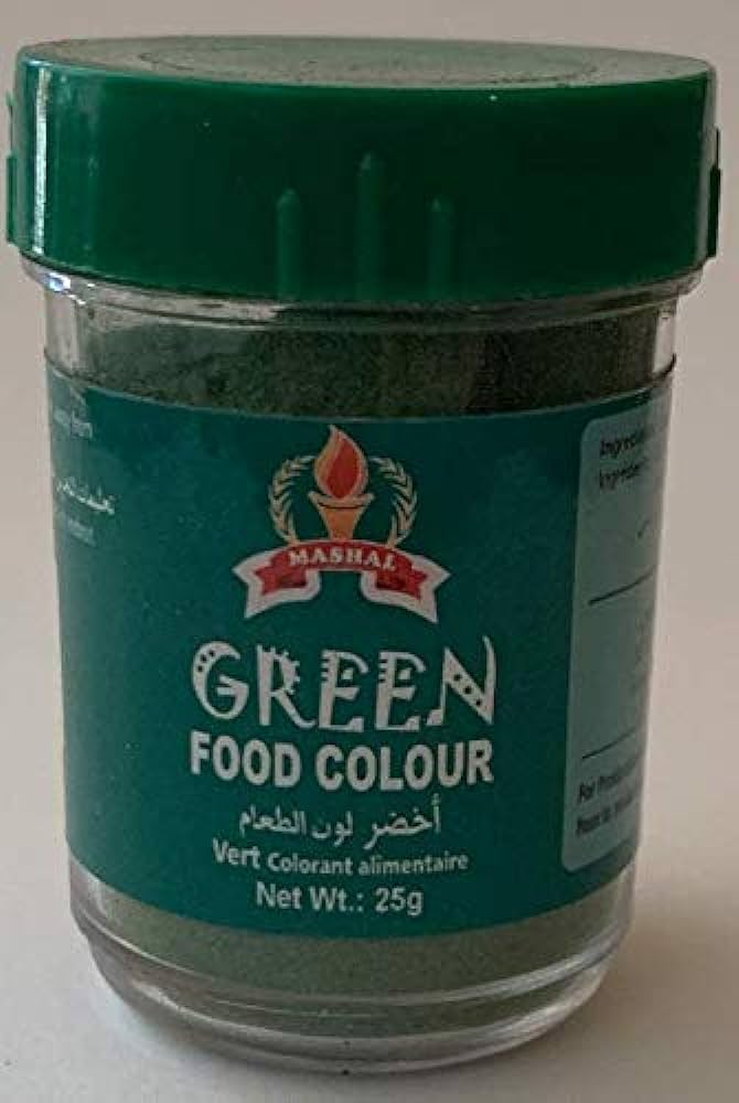 Colorant alimentaire vert 25 g