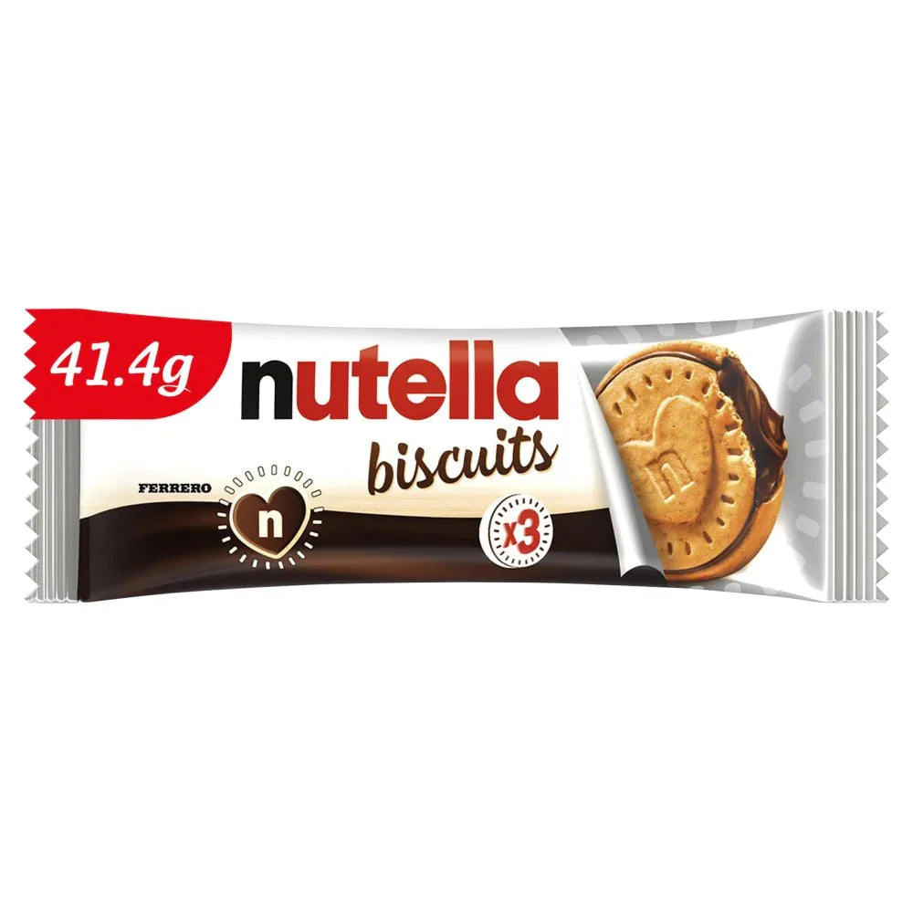 Nutella Biscuits Ferrero - 41.4g / 3pcs – Halalcart